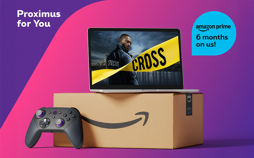 6 Monate Amazon Prime auf unsere Kosten mit Proximus for You